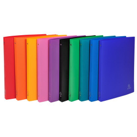 Classeur OPAK PP 4 anx 15mm A4 10-ass.