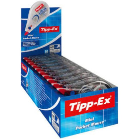 Boite de 10 correcteurs Tipp-Ex Mini Pocket Mouse 822135