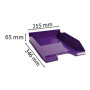 Corb courrier MIDI-COMBO violet glossy