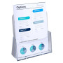 Distributeur format A4 1 case cristal