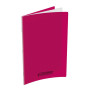 Cahier Conquerant 24x32cm 96p couv polypro seyes Rose