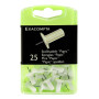 BTE 25 EPINGLES PAPIC 10MM BLANC