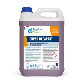 SUPER DÉCAPANT - 5L - Dissolvant ultra puissant de cires de toute nature