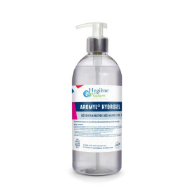 AROMYL HYDROGEL - Pompe 500mL - Bactéricide, lévuricide et virucide pour les mai