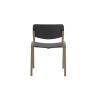Chaise Suzy Assise et dossier en polypropylène Piètement époxy grainé coloris ta