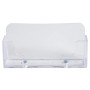 Distributeur cartes visite 1case cristal