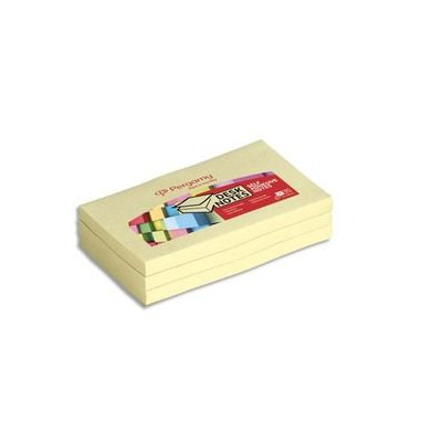 Lot de 12 blocs Bloc-notes q-connect quick notes 76 x 127mm 100f repositionnable