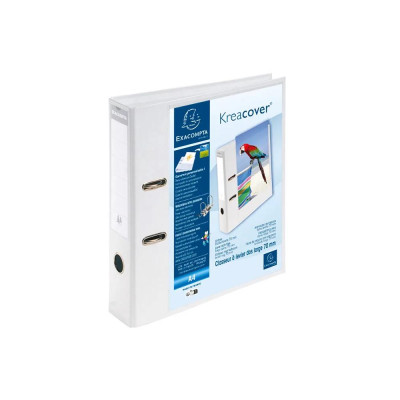 C.L PVC perso KC A4 D70 PremTouch blanc