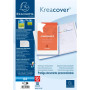 Porte vues 20Vues PP0,8mm Krea Cover Blc