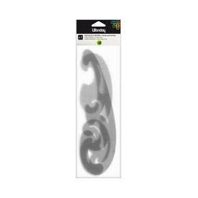 Wonday pistolet à dessin, 3 pièces, transparent gris fumé