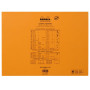 Bloc agrafé Rhodia ORANGE N°38 42x31,8 cm 80 feuillets petits carreaux 5x5 80 g