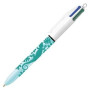 Bic bille 4coul velour bleu 9672771