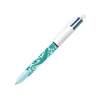 Bic bille 4coul velour bleu 9672771