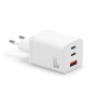 Chargeur secteur rapide 65W triple USB USB-A et 2 x USB-C