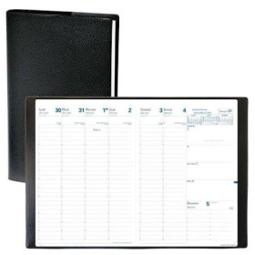 QUO VADIS EXDI Agenda Bureau Quo Vadis Eco 1S/2P 21 x 29,7 PVC Noir