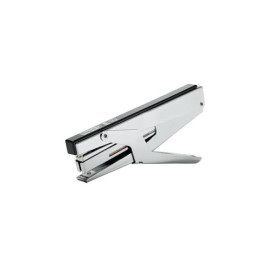 Pince-agrafeuse Economy E10. Blister - Argent/orange - Rapid