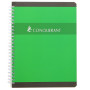 CAHIER CONQUERANT 7 INTEGRALE 170x220 180P 70G SEYES ASSORTI