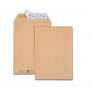 Paquet 50 pochettes kraft brun + 10 pochettes C5 162x229 90 g/m² gratuites bande