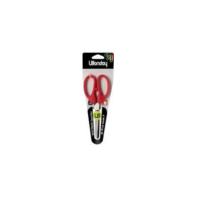 Ciseaux 17 cm electron lames acier inox bouts ronds anneaux symetri ls