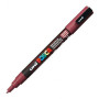 Uniball Posca trait fin 0.9 - 1.3mm pointe conique PC3M Lie de vin