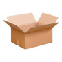 Carton 400 x 270 x 200 mm Kraft double cannelure