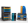 Porte-revues MAG-CUBE ECOBlack noir