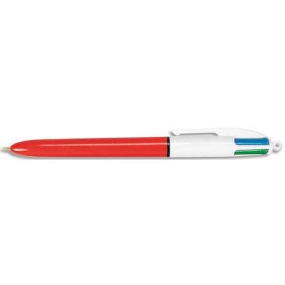 BIC STYLO BILLE 4 COUL PTE FIN 982867