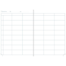 Agenda de bord millésimé piqué 21x29,7cm 116p