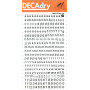Lettres&chiffres transfert noir 5mm-1F OB