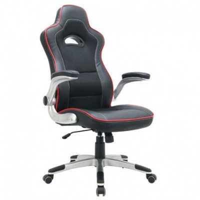 Fauteuil de bureau pied chrome centor