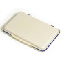 Boitier plastique pour tampon encreur 10,1 x 7,6 cm encre bleue vrac