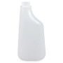 Bouteille polyéthylène graduée 600 ml transparente