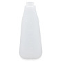 Bouteille polyéthylène graduée 600 ml transparente