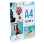 Porte-visuel incliné A4 cristal
