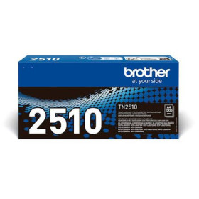 Brother cartouche laser tn-2510 standard (1200 pages) noir tn2510