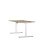 Bureau reglable hauteur electriq axel rect. l160xp80 cm- ep25 mm  - structure  -