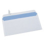 Boite 500 Enveloppes 110x220 blanc 80 Gr sans Fen auto-adhésives