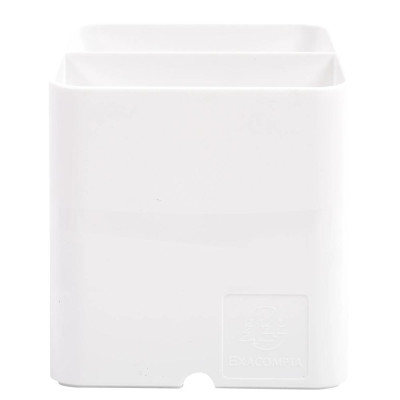 Pot à crayons PEN-CUBE magnétique blanc
