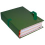 CHEM.DOS EXTENS.PAPIER TOILE VERT FONCE