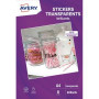 AVE S/6 AUTOCOLLANT A4 TRANSPARENT C9421
