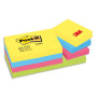 Post-it Bloc-note adhésif, 51 x 38 mm, Energetic Collection