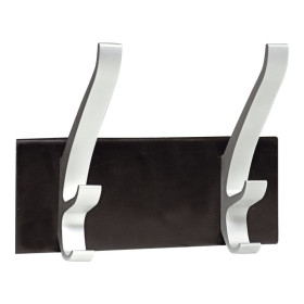 PATERE CYPRES NOIR 2 TRIPLES ACCROCHES