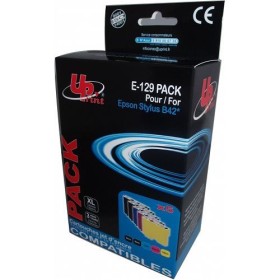 Pack 5 cartouches UP pour Epson E.129 2BK+C+M+Y