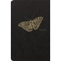Flying Spirit Black carnet piqûre textile 11x17cm 96p ligné motifs assortis papi