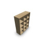 CAMILLE STRUCTURE 12 MULTICASE H149,1XL120XP43,2CM