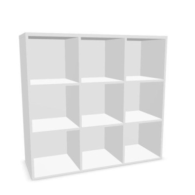 CAMILLE STRUCTURE 9 MULTICASES H112,3XL120XP43,2CM