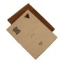 Flying Spirit carnet cuir glacé Cognac brochure cousue 14,8x21cm 180p DOT papier