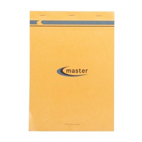 Bloc Master Orange agrafé 100F 70g 21x29,7 Q.5x5
