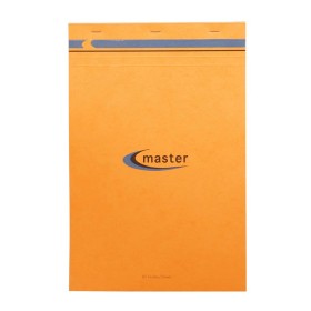 Bloc Master Orange agrafé 100F 70g 21x31,8 Q.5x5