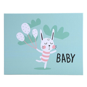 Album livre 30p. blc 28,5x22cm BABY vert